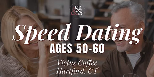 Coffee Date Speed Dating Ages 50-60 in Hartford, CT at Victus Coffee