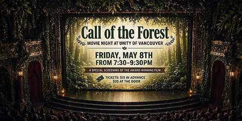 Movie Night at Unity - Call of the Foreset