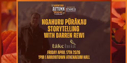 Ngahuru P\u016br\u0101kau Storytelling with Darren Rewi