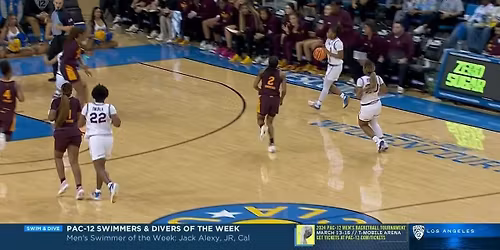 Arizona State Sun Devils at UCLA Bruins Mens Basketball at Pauley Pavilion - UCLA