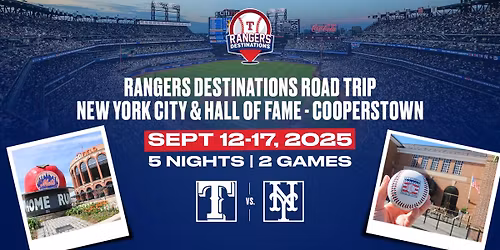 New York Mets at Texas Rangers