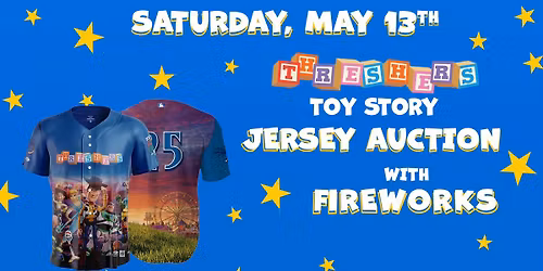 Toy Story Jersey Night at Clearwater Threshers