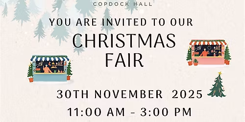 Copdock Hall Christmas Fair