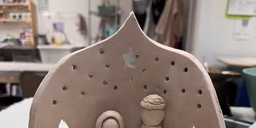 Pottery Workshop: Handcrafted Ceramic Nativity Set