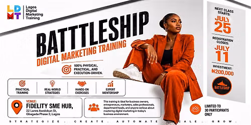 BATTLESHIP: Digital Marketing Strategy Training (Physical Class)