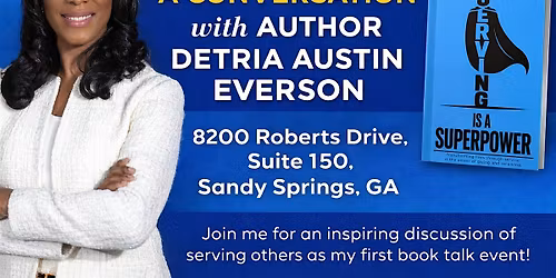 Serving is a Superpower Book Talk with Author Detria Austin Everson
