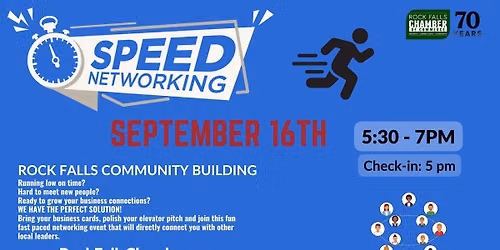 Speed Networking--Rock Falls Community Building