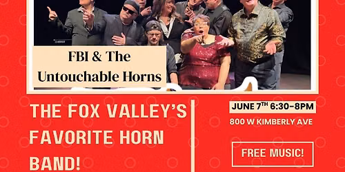 FBI & The Untouchable Horns - Sunday at the Amphitheater 