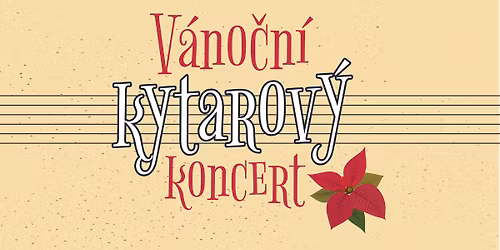 V\u00e1no\u010dn\u00ed koncert kytar v Crowd caf\u00e9