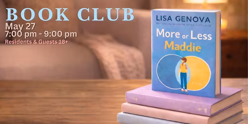 Book Club: More or Less Maddy
