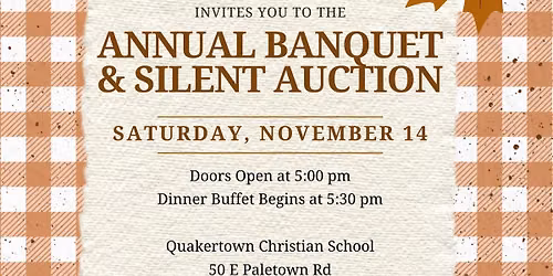 Annual Banquet & Silent Auction