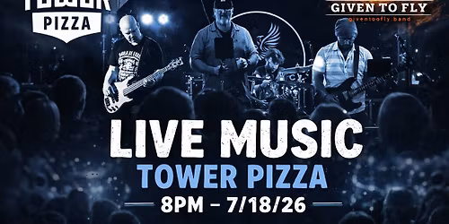 Given to Fly Live! at Crescent Bar Tower Pizza