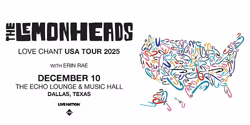 The Lemonheads: Love Chant World Tour