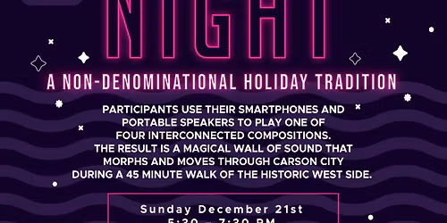 Phil Kline\u2019s Unsilent Night | Sunday | December 21st 2025 | FREE