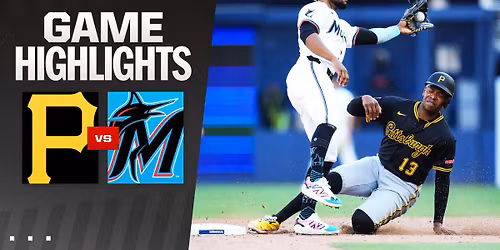 Parking Miami Marlins at Pittsburgh Pirates