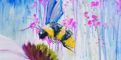 Paint and Sip: Bumble Bee Utopia
