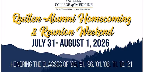 2026 Quillen Alumni Reunion 