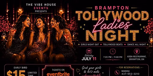 Tollywood Ladies Night - Brampton