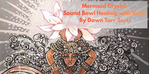 Mermaid Crystal Sound Bowl Healing