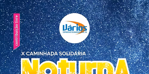 10\u00aa Caminhada Solid\u00e1ria Noturna 2026 
