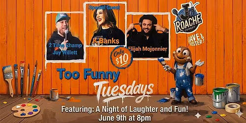 Too Funny Tuesday: Live Stand-Up Comedy at Dave & Busters (Only $10)