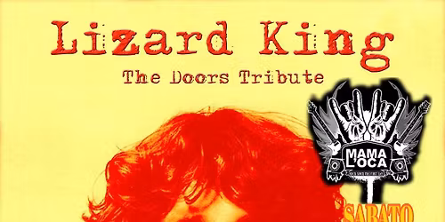 Lizard King THE DOORS live al Mamaloca