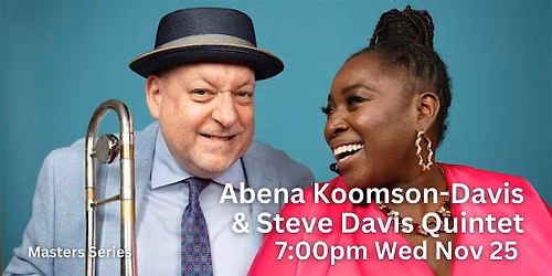 Vocalist Abena Koomson-Davis & Steve Davis Quintet Raise The Roof @LaZing