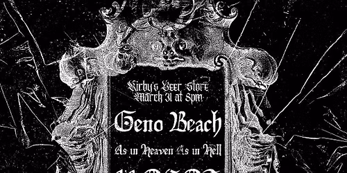 Geno Beach \/\/ As in Heaven As in Hell \/\/ Mason Monigold \/\/ RESET