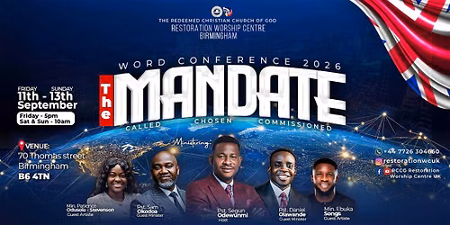 The Mandate Conference 2026