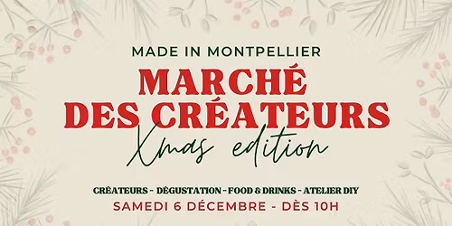 March\u00e9 des cr\u00e9ateurs I Xmas Edition 