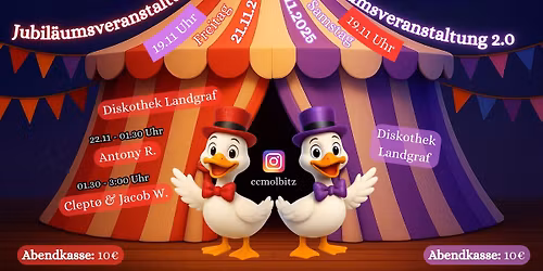 Jubil\u00e4umsveranstaltung 1.0 des CCM