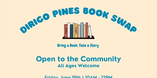 Dirigo Pines Community Book Swap