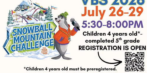 VBS 2026: Snowball Mountain Challenge