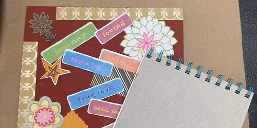 Cork & Canvas Intuitive Collage Class instructor Cindy Powell