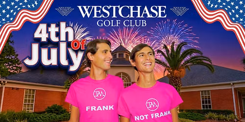 July 4th LIVE FIREWORKS @ Westchase Golf Club!
