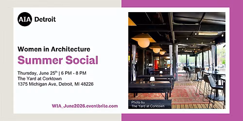 Women in Architecture Summer Social