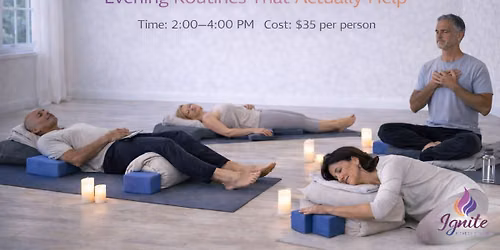 Yoga for Stress & Sleep: Evening Routines That Actually Help