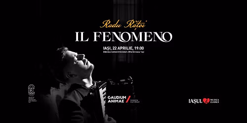  Il Fenomeno. Recital extraordinar de acordeon clasic Radu R\u0103\u021boi