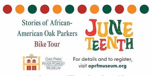 History of African-Americans in Oak Park BIKE TOUR