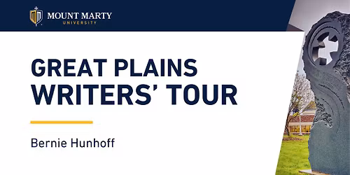 Great Plains Writers' Tour: Bernie Hunhoff