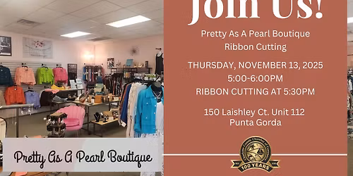 Pretty As A Pearl Boutique Ribbon Cutting