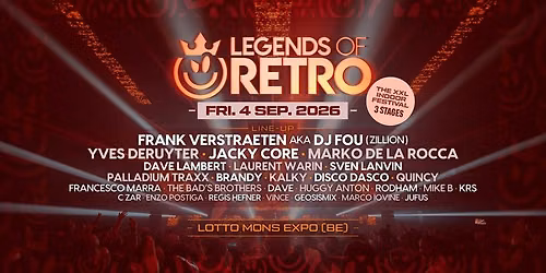 Legends of Retro - The XXL Indoor Festival 