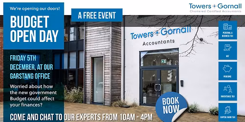 FREE Budget Open Day