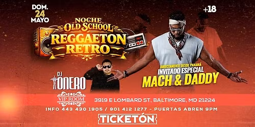 MACH & DADDY EN BALTIMORE