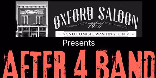 After 4 Band @The Oxford Saloon