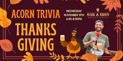 November Acorn Trivia: Thanksgiving