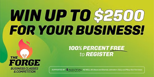 The Forge Business Classes sponsored by Alluvial Private Wealth