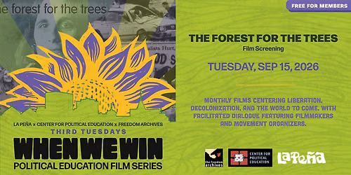 When We Win: The Forest for the Trees