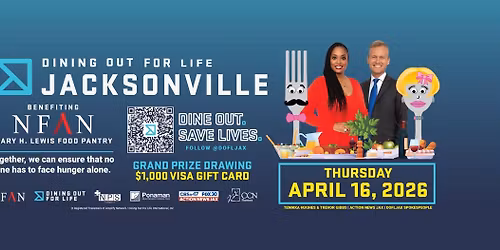 21st Annual Dining Out For Life\u00ae Jacksonville
