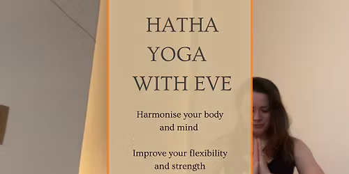 Monday Evening Hatha Yoga with Eve - Studio and On-Line